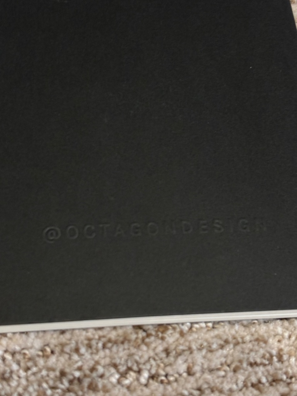 Octagon Design “Adult Content” Notebook - Picture 4 of 4